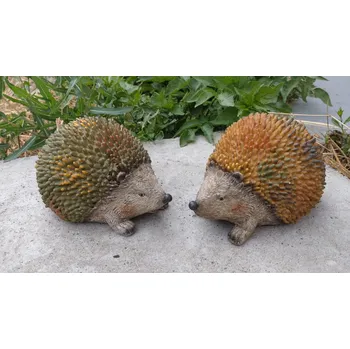 Zahradní dekorace Prodex Import Ježek oranžovozelený zahradní dekorace