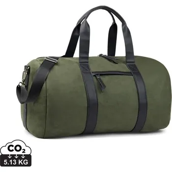 Cestovní taška Víkendová taška VINGA Marlow z RCS recykl. polyesteru - Zelená / Černá, Firemní dárkové předměty s vlastním potiskem