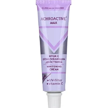 ACHROACTIVE Max Krém se zesvětlujícím efektem s UV filtrem a Vitamínem C 45 ml