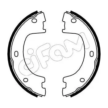 Lanko parkovací brzdy Sada brzdových čelistí, parkovací brzda CIFAM 153-249