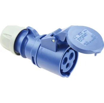 Elektrická zásuvka PCE Spojka 16A/230V 3-pól. IP44