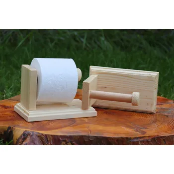 Sada koupelnových doplňků Doplňky ze dřeva do koupelny Barevné provedení: Typ B