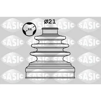 Manžeta ke kolu Sada měchů, hnací hřídel SASIC 1906091