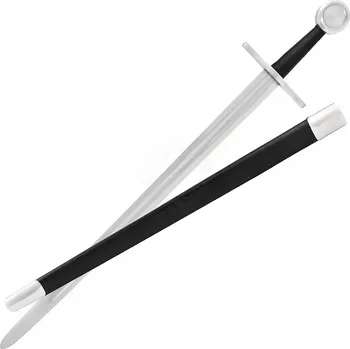 Replika zbraně Deepeka Vrcholně středověký meč s kotoučovou hlavicí a pochvou