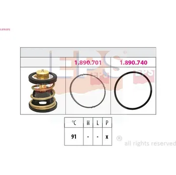 Motor automobilu Termostat, chladivo EPS 1.879.975
