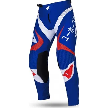 Moto dres TAKEDA 4503-CB modré off-road kalhoty UFO - 54