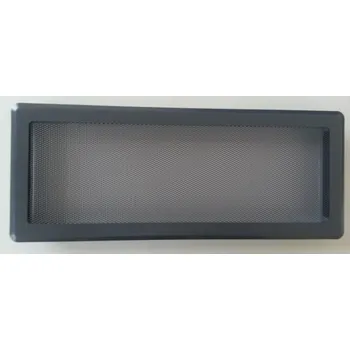 Větrací mřížka Karl SOLID ventilační mřížka s uzavíratelnou žaluzií, 335 x 195mm - grafitová