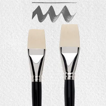 Umělecký štětec Sada 2 ks syntetických štětců Amsterdam XXL