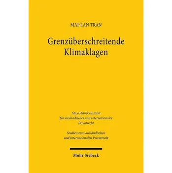 Grenzüberschreitende Klimaklagen - Tran, Hoa Mai