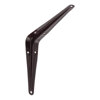 Nábytkové kování WS 175 BR konzole stavební hnědá 150x175 (20 ks)