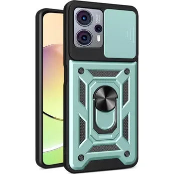 Pouzdro na mobilní telefon Kryt Motorola Moto G13 / G23 / G53 Techsuit CamShield Pro green