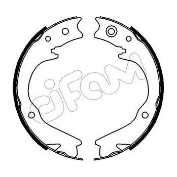 Lanko parkovací brzdy Sada brzdových čelistí, parkovací brzda CIFAM 153-388