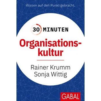 30 Minuten Organisationskultur - Krumm, Rainer