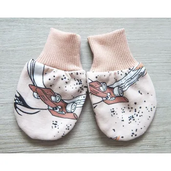 Rukavice AMÁLKA Bavlněné rukavičky pro miminko, formule Velikost: 56-68