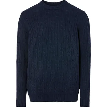 Pánský svetr LIVERGY® Pánský pletený svetr (XL(56/58), tmavě modrá)