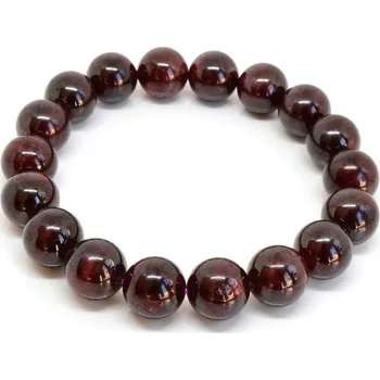 Náramek Náramek granát kuličky - více velikostí Greg - L