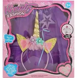 MAC TOYS Sukýnka s čelenkou jednorožec