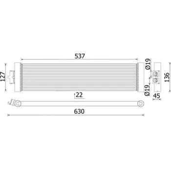 Chladič oleje, automatická převodovka MAHLE CLC 327 000P