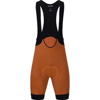 Cyklistické kalhoty HOLOKOLO Cyklistické kalhoty krátké s laclem - ELITE - černá/hnědá XS