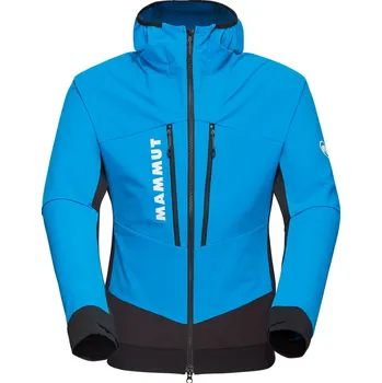 Mammut Mammut Aenergy SO Hybrid Hooded Jacket Men Barva - Velikost: Modrá - M
