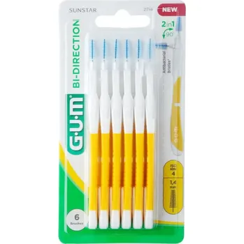 Mezizubní kartáček GUM BI-Direction mezizubní kartáčky 1,4 mm 6 ks