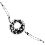 NUBIS® Ocelový náramek s krystaly Crystals from Swarovski® BLUELIZED - LV7002-BLU