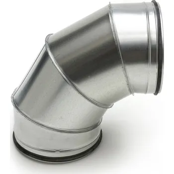 Vzduchotechnické potrubí Oblouk segmentový s těsněním OSG 90° Průměr: 200