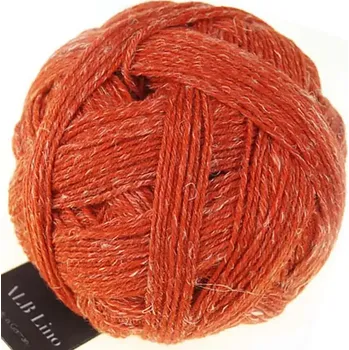 Příze Schoppel Wolle Alb Lino 0701 Papaya (Příze Alb Lino 0701 Papaya)