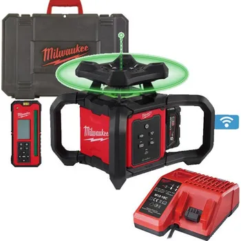 Měřící laser Milwaukee M18 RLOHVG300-501C 4933493194 1x 5,0 Ah + nabíječka + kufr