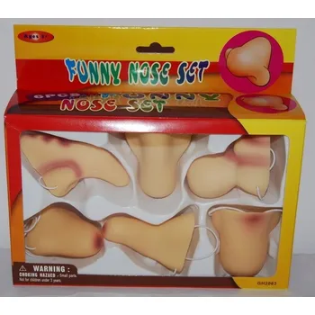 Karnevalový doplněk Sada nosů - 6 ks