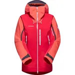 Mammut Mammut Nordwand Pro HS Hooded Jacket Women Barva - Velikost: Červená - L
