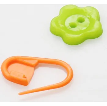 Knoflík Pro Háčkování Knoflík kytička a označovač v. 4