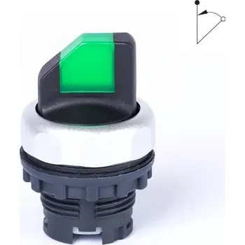 tlačítko Noark 105518 Ex9P1 SSI g Hlavice přepínače dvoupolohová, bez aretace, prosvětlená, zelená (Noark 105518 Ex9P1 SSI g)