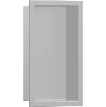 Koupelnový nábytek Hansgrohe XtraStoris Original - Výklenek do stěny s rámem, 300x150x100 mm, nerez 56057800