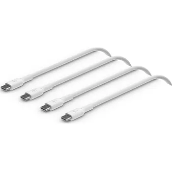 Datový kabel Belkin BOOST CHARGE USB-C/USB-C kabel, 1m, bílý (2 ks)