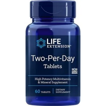Life Extension Two-Per-Day Multivitamin 60 tablet + Sleva 3 % pro registrované