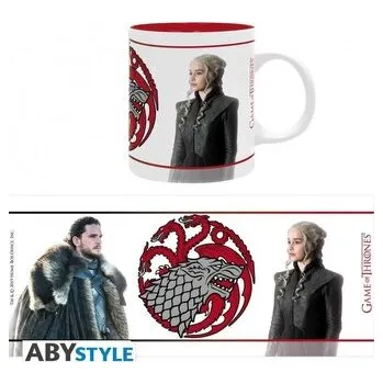 Game of Thrones Hrnek: Jon & Daenerys 320 ml