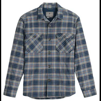 Dámská casual bunda Bunda Royal Robbins SNOWCAP LINED FLANNEL L/S Man velikost XL