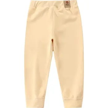 Dětské zateplené legíny/kalhoty s kašmírem (2-12 let) Barva: Žlutá, Velikost: 160 (9-10T)