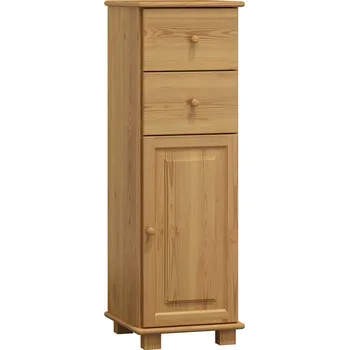 Komoda Slevadoma Komoda masiv borovice se skříňkou a zásuvkami 1-2 ZORA Barva: Moření olše, Hloubka: 42 cm