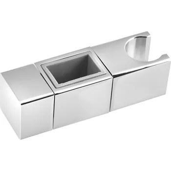 Tyč na sprchový závěs Sapho Držák pro sprchovou tyč 16 x 26 mm mosaz/chrom PJ271