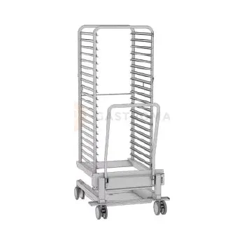 Dílenský regál Standardní pohyblivý rám, 20 úrovní | RATIONAL, 60.22.490