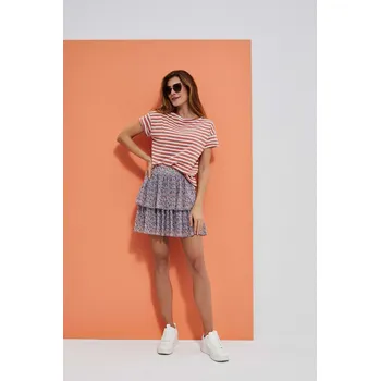 Dámská sukně Mini sukně s volány Marisse bílá | šedá | světle modrá | tmavě červená | vícebarevná | vícebarevná 1953706