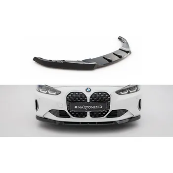 Autodíl Spojler pod nárazník lipa BMW 4 Coupe / Cabrio G22 / G23 černý lesklý plast
