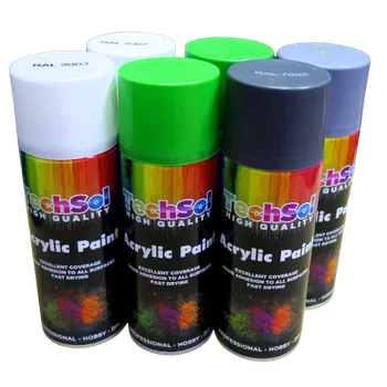 Barva ve spreji Ostatní TechSol 400 ml 6 ks