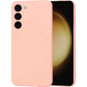 Pouzdro na mobilní telefon Kryt Samsung Galaxy S23 Plus Techsuit SoftFlex - chalk pink