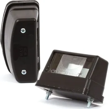 Osvětlení SPZ Was (Poland) | Osvětlení SPZ černé, žárovka, W08