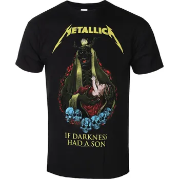 Pánské oblečení Tričko metal pánské Metallica - If Darkness Had A Son - ROCK OFF - METTS90MB - L