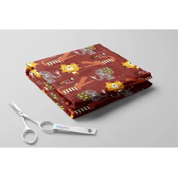 Softshell letní, Geometrická jungle Barva: Vínová