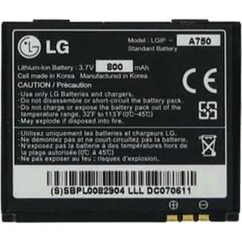 Baterie pro mobilní telefon LG Baterie pro LG KE800 / KE820 / KE850 Prada, originální, 800 mAh